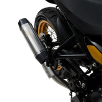 RRP POLISHED EXHAUST WITH MID PIPE FIT FOR ROYAL ENFIELD HIMALAYAN 450