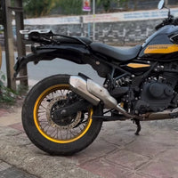 POWERAGE SLIP-ON EXHAUST WITH MID PIPE FIT FOR ROYAL ENFIELD NEW HIMALAYAN 450