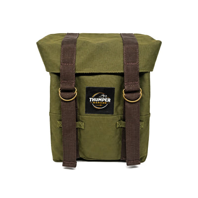 OLIVE MILITARY PANNIER BAGS FIT FOR ROYAL ENFIELD bullet 650