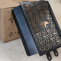 BLACK RADIATOR GUARD FIT FOR ROYAL ENFIELD BEAR 650