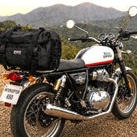 TAIL BAG BLACK FIT FOR ROYAL ENFIELD INTERCEPTOR 650