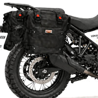 TOURING SADDLE BAGS (36L) BLACK FIT FOR ROYAL ENFIELD HIMALAYAN 450