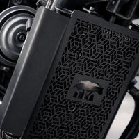 BLACK RADIATOR GUARD FIT FOR ROYAL ENFIELD BEAR 650