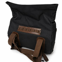 TAIL BAG BLACK- BROWN FIT FOR ROYAL ENFIELD BULLET 350