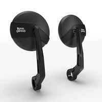 BLACK BAR END MIRROR TYPE-1 FIT FOR ROYAL ENFIELD BEAR 650