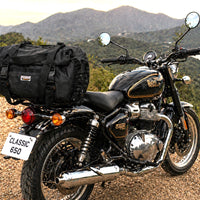 TAIL BAG BLACK FIT FOR ROYAL ENFIELD CLASSIC 650