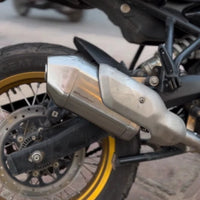 POWERAGE SLIP-ON EXHAUST WITH MID PIPE FIT FOR ROYAL ENFIELD NEW HIMALAYAN 450