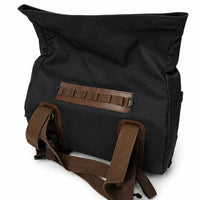 TAIL BAG BLACK- BROWN FIT FOR ROYAL ENFIELD GOAN CLASSIC 350