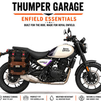 TOURING PANNIER BAGS (36L) BLACK FIT FOR ROYAL ENFIELD GUERRILLA 450