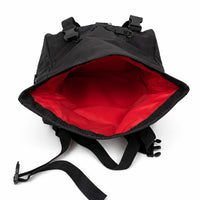 TAIL BAG (BLACK-BROWN) WITH TOP RACK FIT FOR HUNTER 350