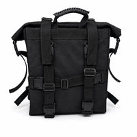 TOURING PANNIER BAGS (36L) BLACK FIT FOR ROYAL ENFIELD HUNTER 350