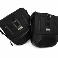 TOURING PANNIER BAGS (36L) BLACK FIT FOR ROYAL ENFIELD HUNTER 350