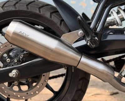 AEW EDGE FREE FLOW EXHAUST FIT FOR ROYAL ENFIELD GUERRILLA 450