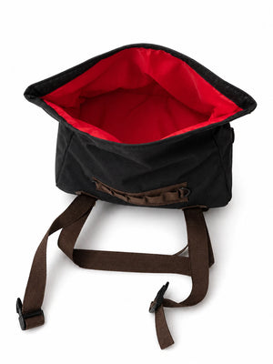 TAIL BAG BLACK- BROWN FIT FOR ROYAL ENFIELD GUERRILLA 450