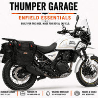 TOURING SADDLE BAGS (36L) BLACK FIT FOR ROYAL ENFIELD HIMALAYAN 450