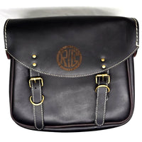 GENUINE LEATHER TOURING PANNIER BAGS (DUSTY BROWN) FIT FOR ROYAL ENFIELD CONTINENTAL GT 650