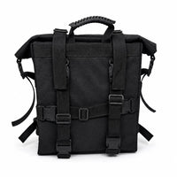 TOURING PANNIER BAGS (36L) BLACK FIT FOR ROYAL ENFIELD BULLET 350