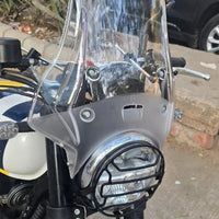 CLEAR WANDERER WINDSHIELD FIT FOR ROYAL ENFIELD CONTINENTAL GT 650