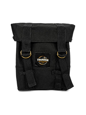 BLACK MILITARY PANNIER BAGS FIT FOR ROYAL ENFIELD bullet 650