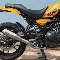 AEW EDGE FREE FLOW EXHAUST AND MID PIPE FIT FOR ROYAL ENFIELD GUERRILLA 450