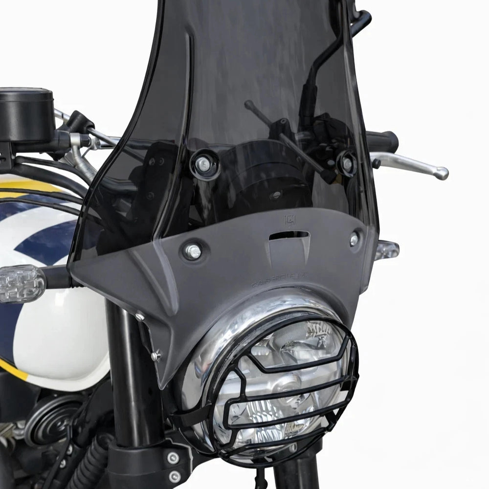 SMOKE WANDERER WINDSHIELD FIT FOR ROYAL ENFIELD INTERCEPTOR 650