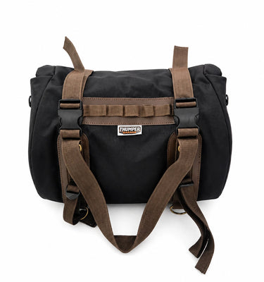 TAIL BAG (BLACK) WITH TOP RACK FIT FOR HUNTER 350