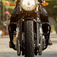 LARGE ENGINE GUARD (BLACK) FIT FOR ROYAL ENFIELD BEAR 650