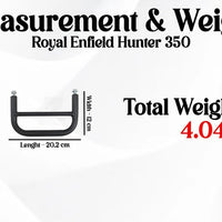 SADDLE STAY FIT FOR ROYAL ENFIELD HUNTER 350